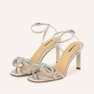 Lola Cruz Livorno Heel in Silver